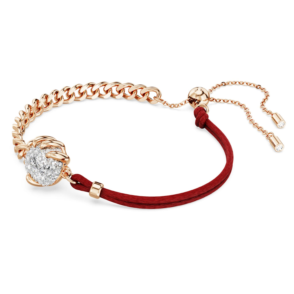Swarovski Dragon and Phoenix bracelet Dragon’s claw, Red, Mixed metal finish