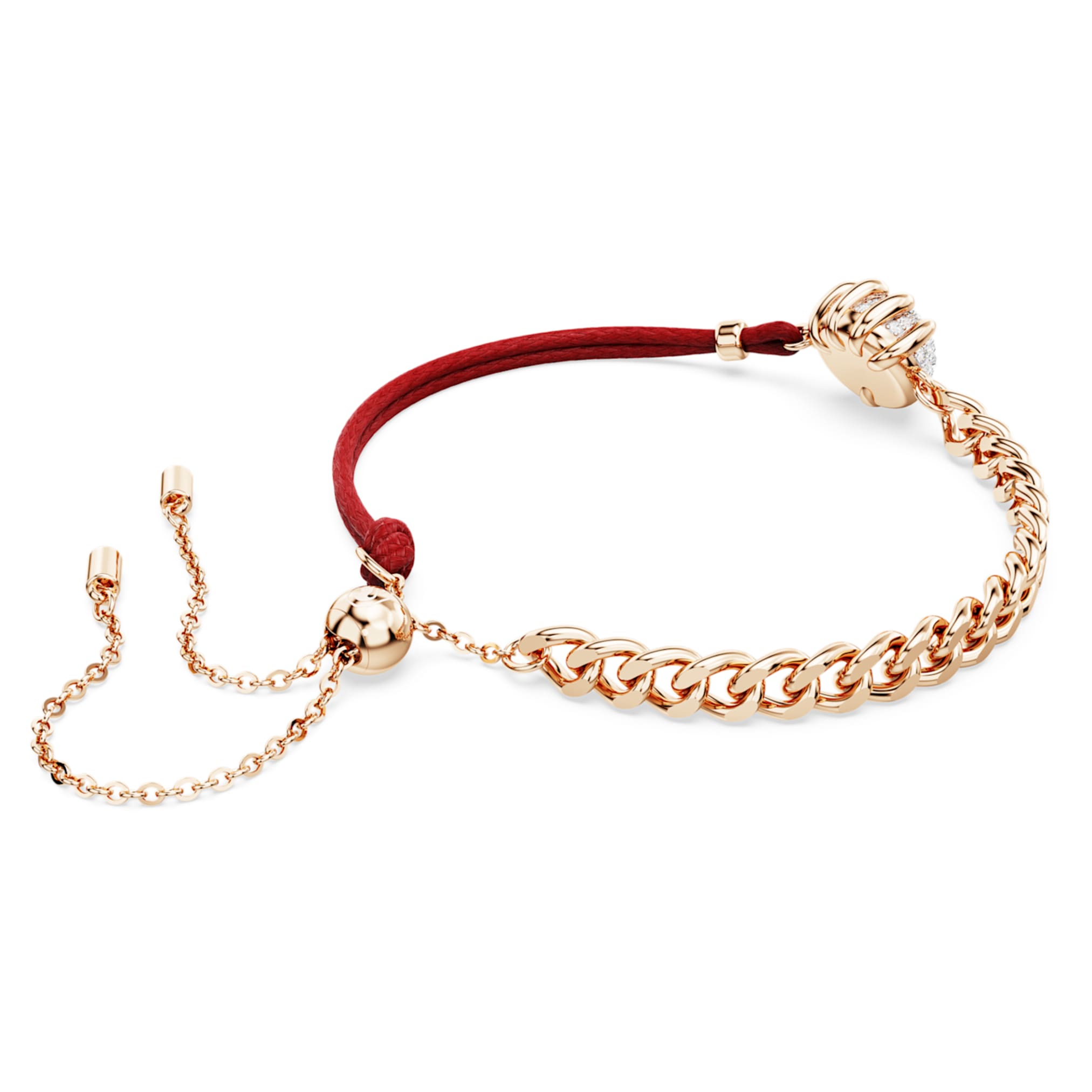 Swarovski Dragon and Phoenix bracelet Dragon’s claw, Red, Mixed metal finish