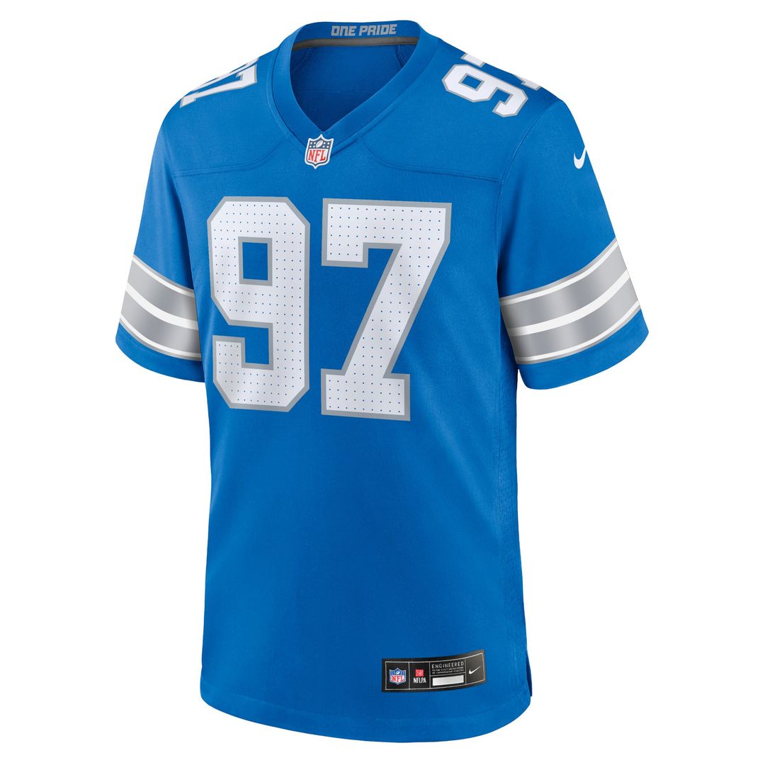 Aidan Hutchinson Detroit Lions Nike White Game Jersey