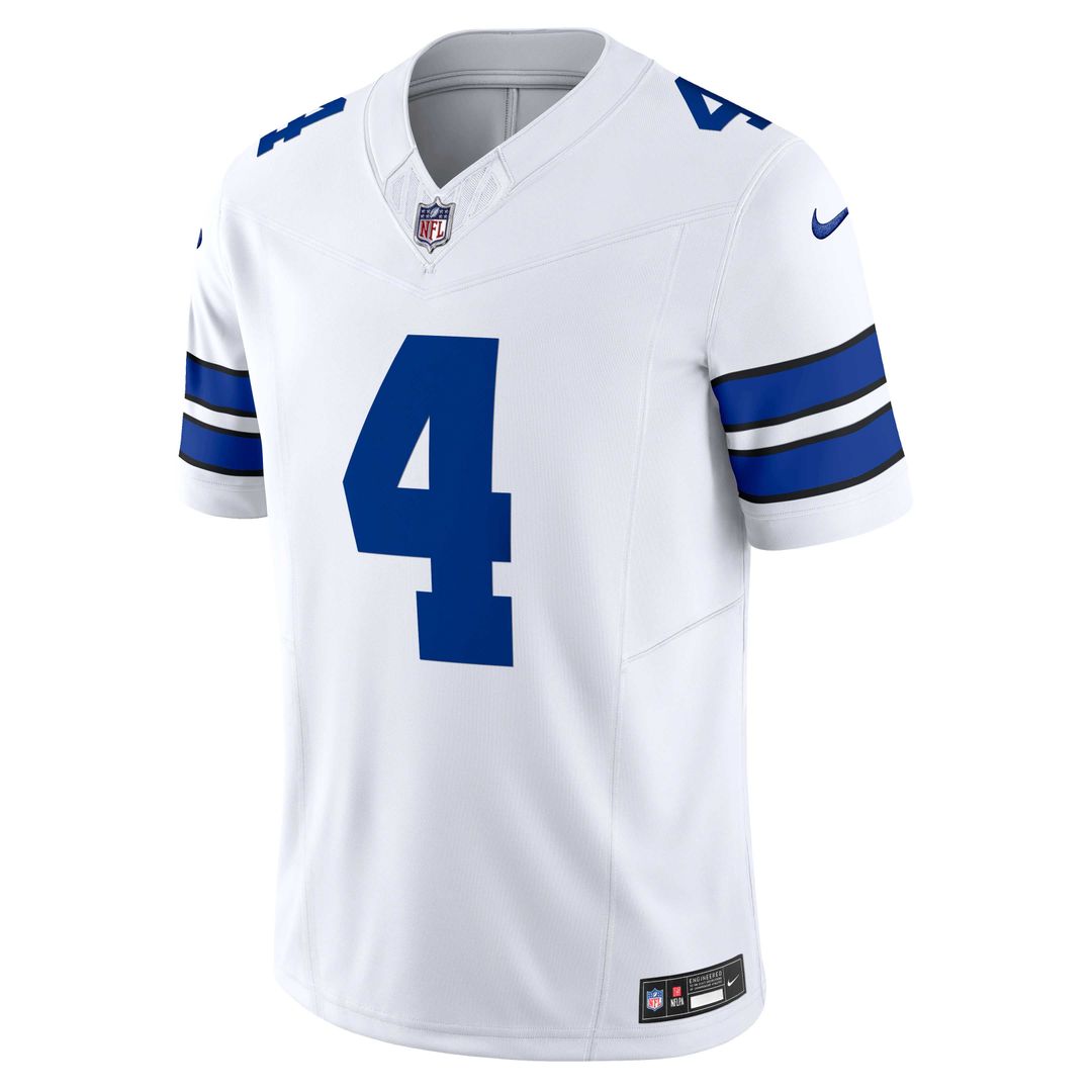 Dak Prescott Dallas Cowboys Nike White Vapor F.U.S.E. Limited Jersey