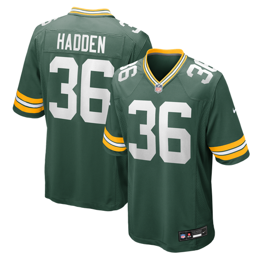 Kamal Hadden Green Bay Packers Nike Green Team Game Jersey