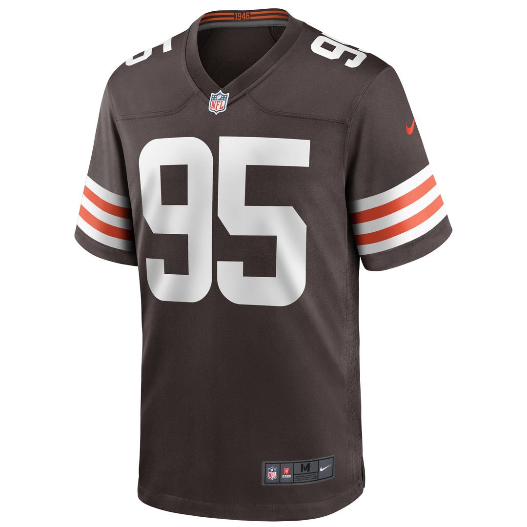 Myles Garrett Cleveland Browns Nike Brown Player Game Jersey