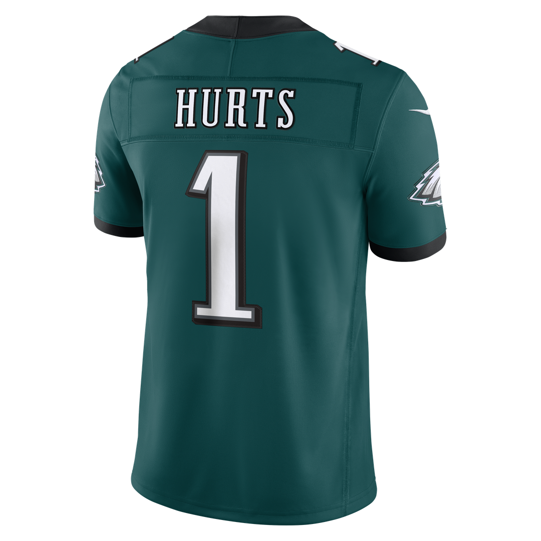 Jalen Hurts Philadelphia Eagles Nike Kelly Green Alternate Vapor F.U.S.E. Stitched Limited Jersey