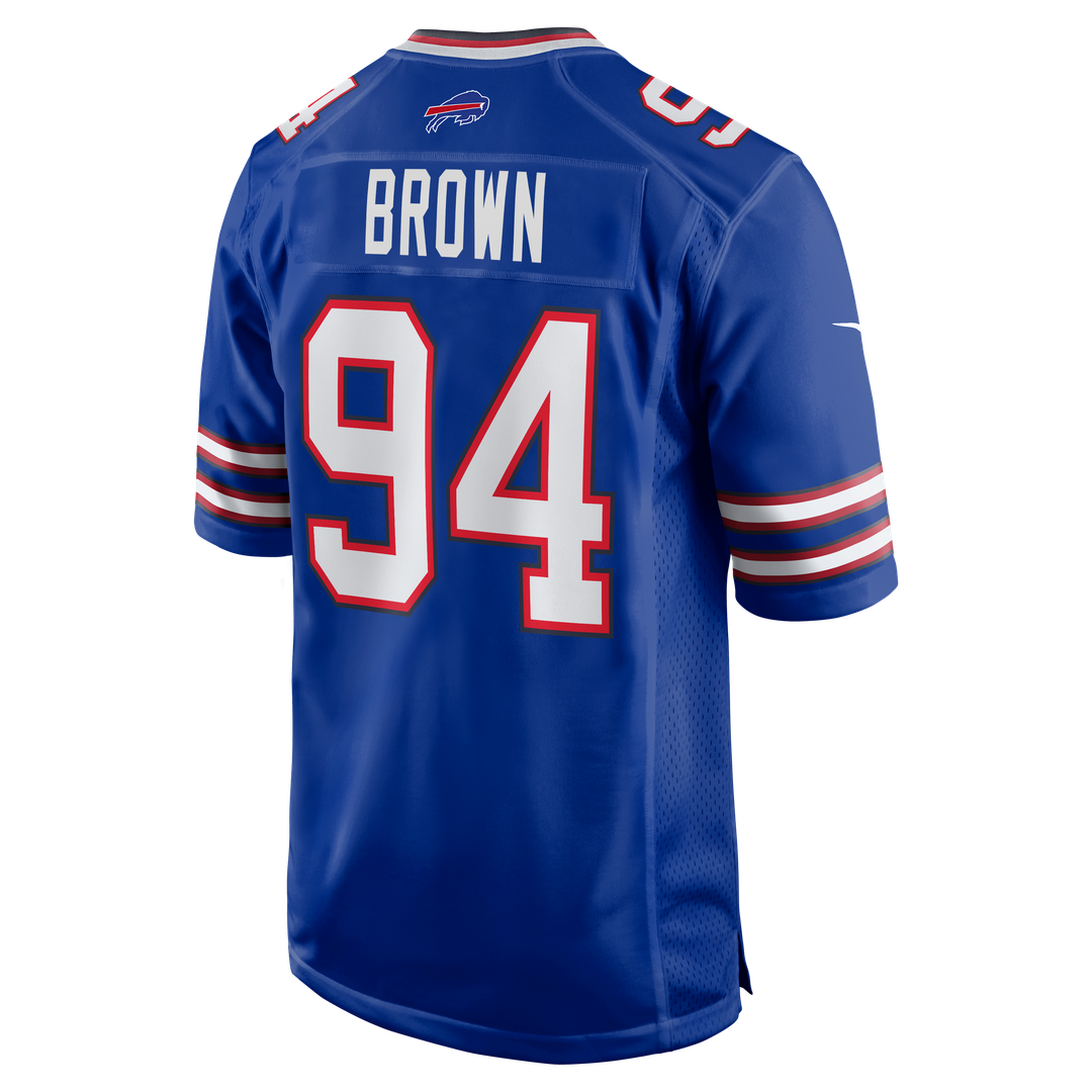 Andrew Brown Buffalo Bills Nike Royal Game Jersey