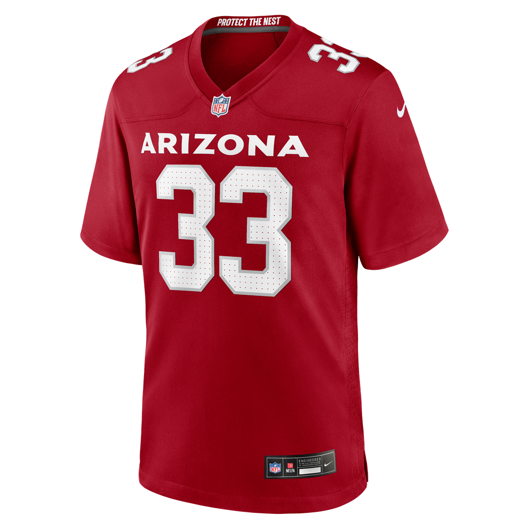 Trey Benson Arizona Cardinals Nike Cardinal Team Game Jersey