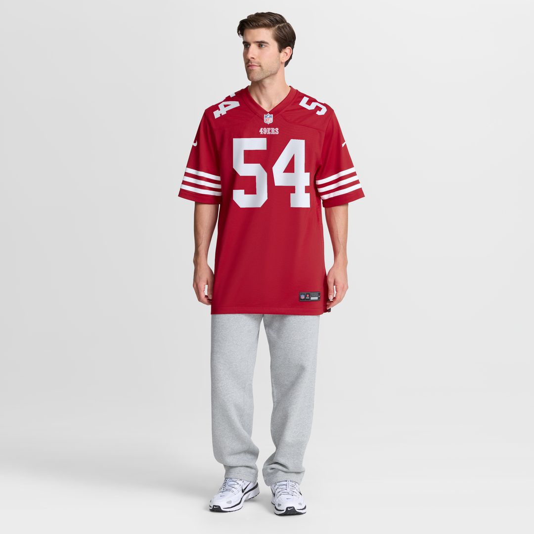 Fred Warner San Francisco 49ers Nike White Player Game Jersey