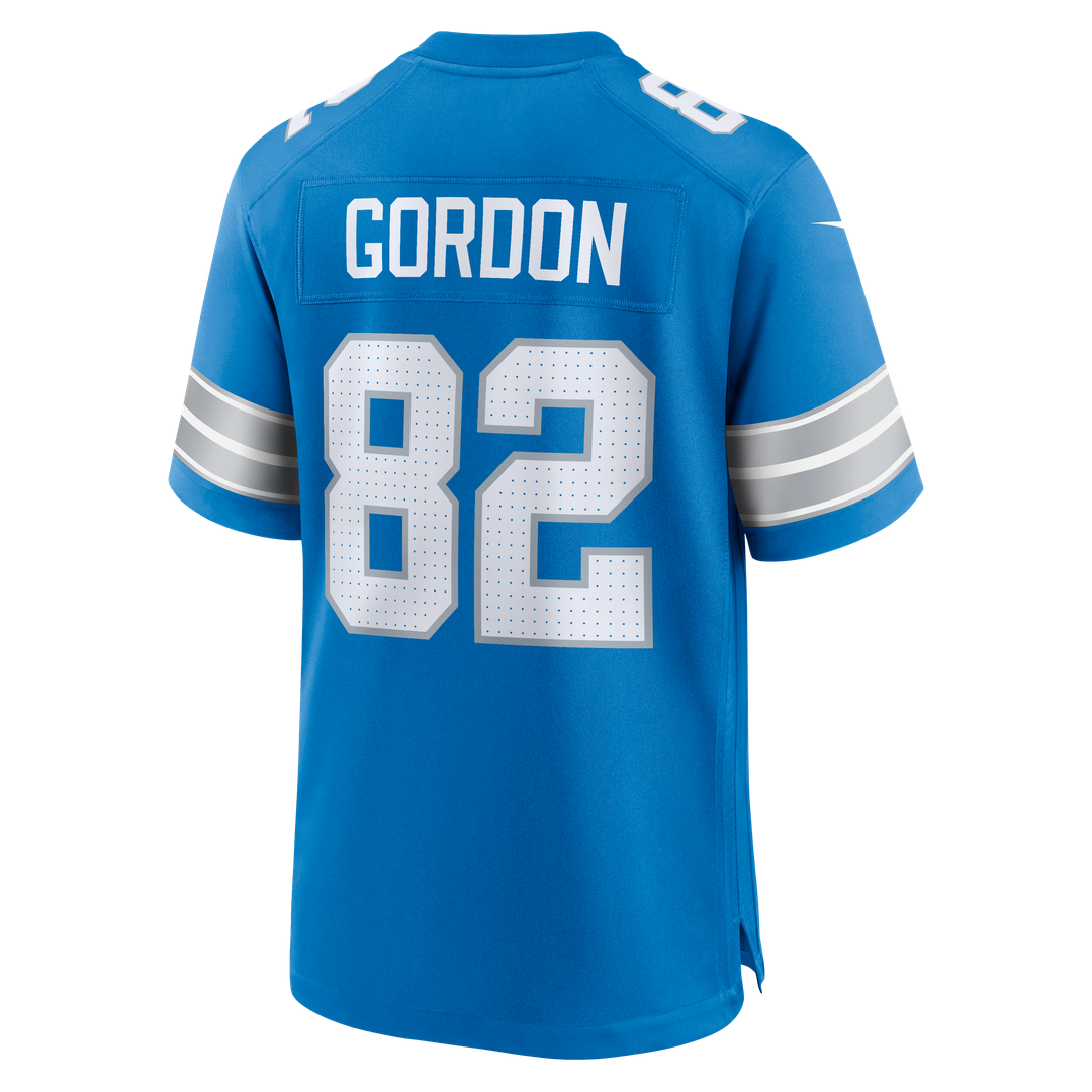 Thomas Gordon Detroit Lions Nike Blue Team Game Jersey