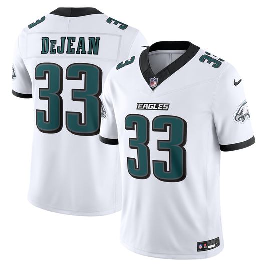 Cooper DeJean Philadelphia Eagles Nike White Vapor F.U.S.E. Stitched Limited Jersey