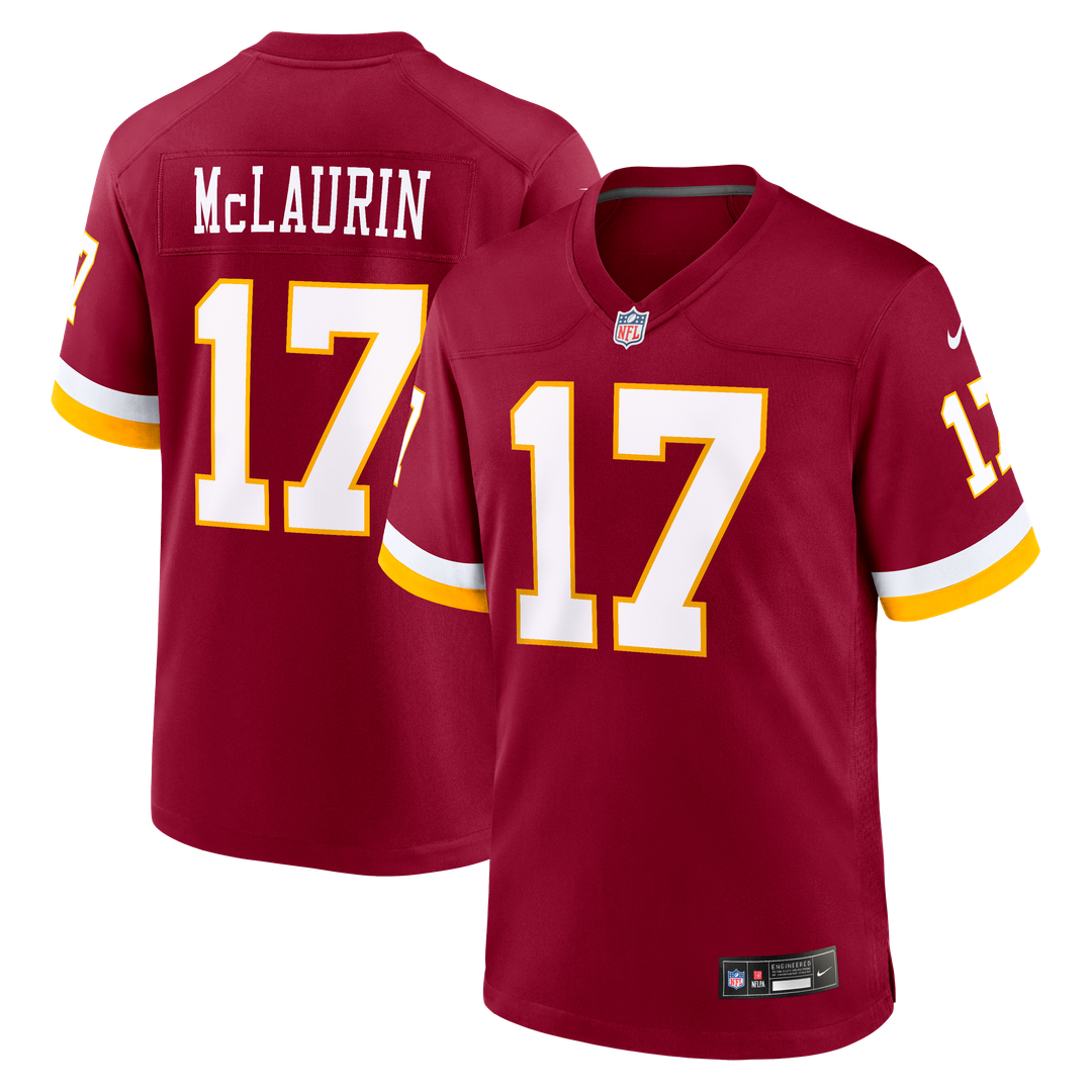 Terry McLaurin Washington Commanders Nike Burgundy Game Jersey