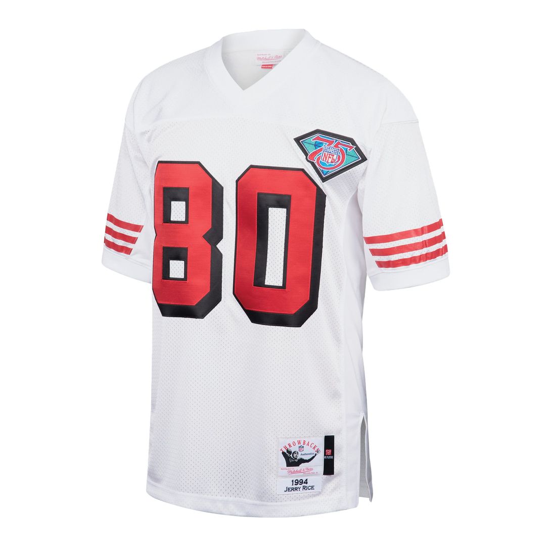 Jerry Rice San Francisco 49ers 1994 Mitchell & Ness Scarlet Authentic Throwback Retired Player Jersey