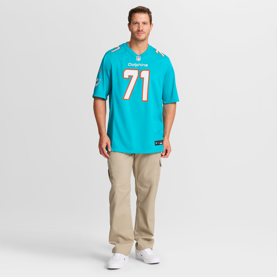 Kion Smith Miami Dolphins Nike Aqua Game Jersey
