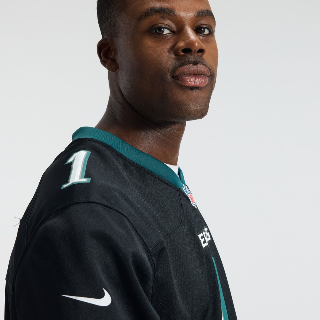 Jalen Hurts Philadelphia Eagles Nike Midnight Green Team Game Jersey