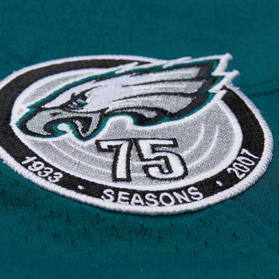 Brian Dawkins Philadelphia Eagles 1996 Mitchell & Ness White Authentic Throwback Retired Player Jersey