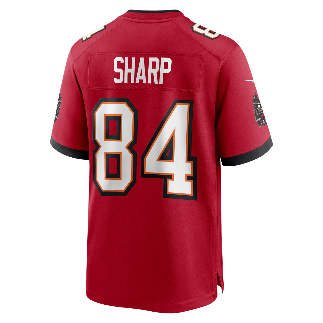 Bauer Sharp Tampa Bay Buccaneers Nike Red Team Game Jersey
