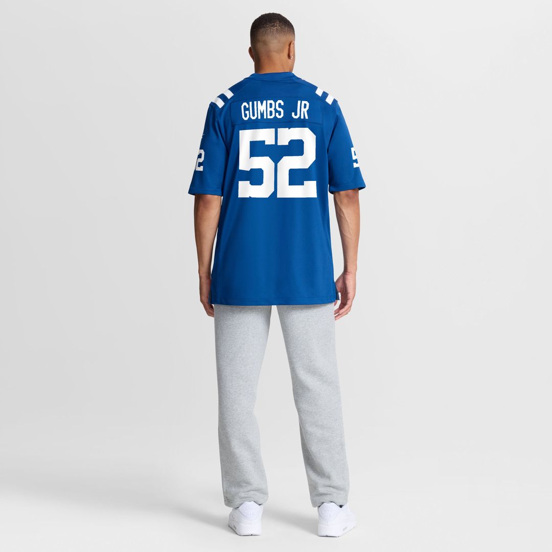 George Gumbs Jr. Indianapolis Colts Nike Royal Team Game Jersey