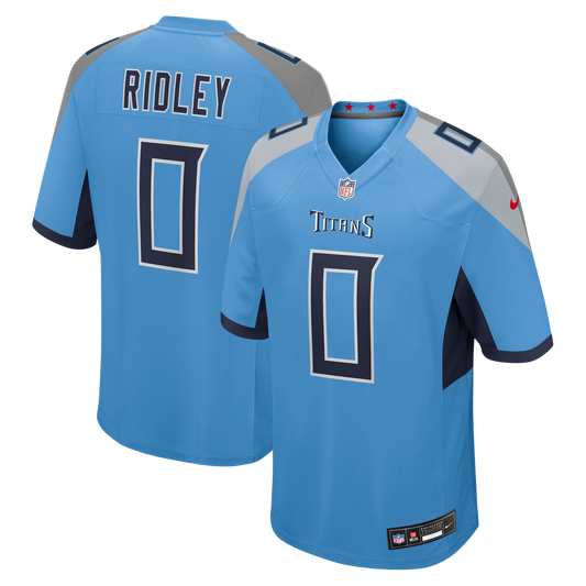 Calvin Ridley Tennessee Titans Nike Light Blue Team Game Jersey
