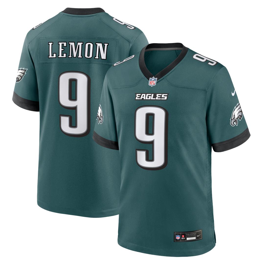 Makai Lemon Philadelphia Eagles Nike Green Team Game Jersey