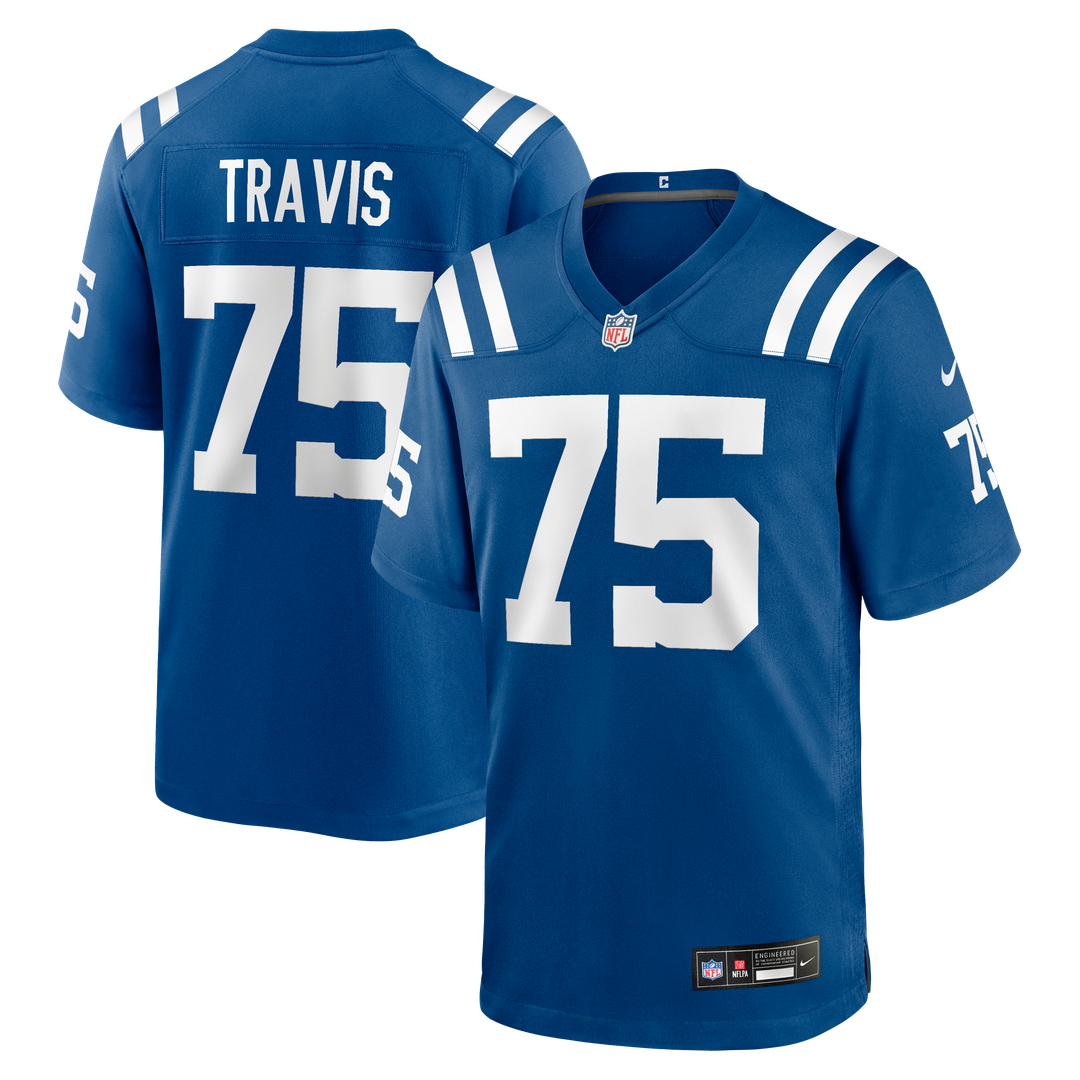 Jalen Travis Indianapolis Colts Nike Royal Team Game Jersey