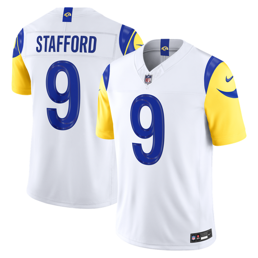 Matthew Stafford Los Angeles Rams Nike White Vapor F.U.S.E. Stitched Limited Jersey