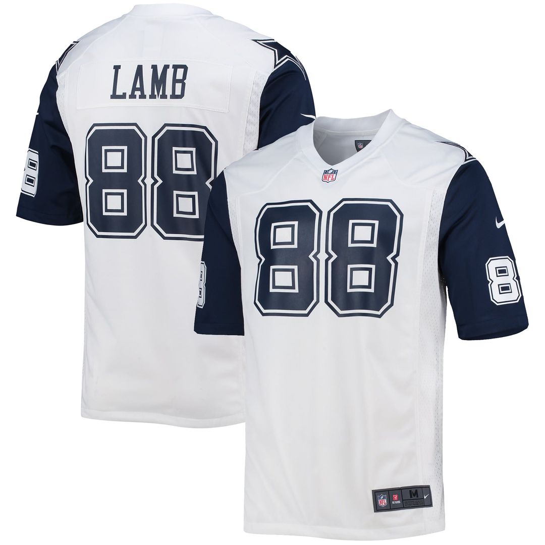 CeeDee Lamb Dallas Cowboys Nike Navy Alternate Game Team Jersey