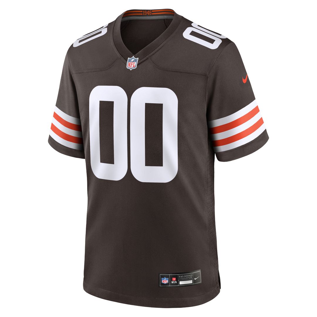 Emmanuel McNeil-Warren Cleveland Browns Nike Brown Game Jersey