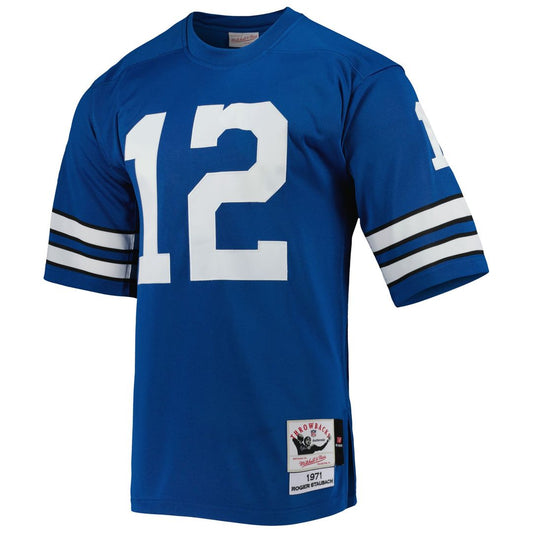 Roger Staubach Dallas Cowboys 1971 Mitchell & Ness Royal Authentic Throwback Retired Player Jersey