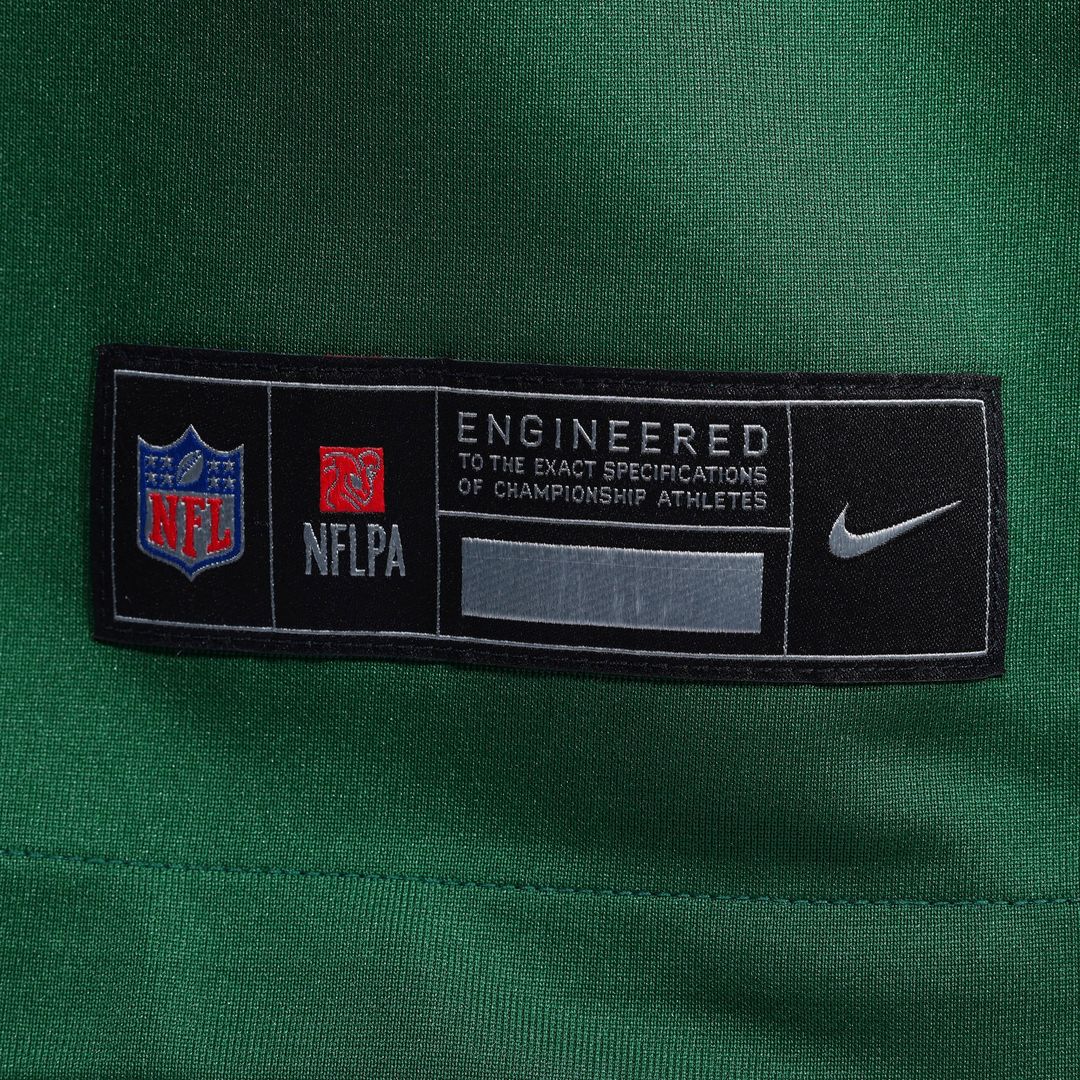 David Bailey New York Jets Nike Green Team Game Jersey