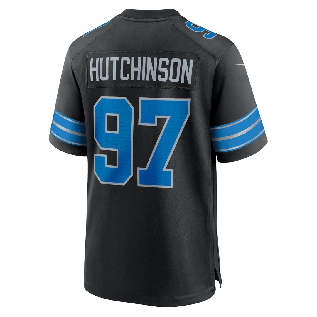 Aidan Hutchinson Detroit Lions Nike White Game Jersey