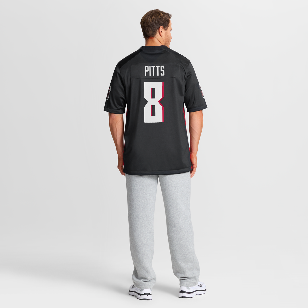 Kyle Pitts Atlanta Falcons Nike Black Game Jersey