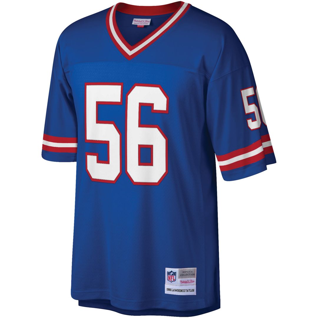 Lawrence Taylor New York Giants Mitchell & Ness Royal Legacy Replica Jersey