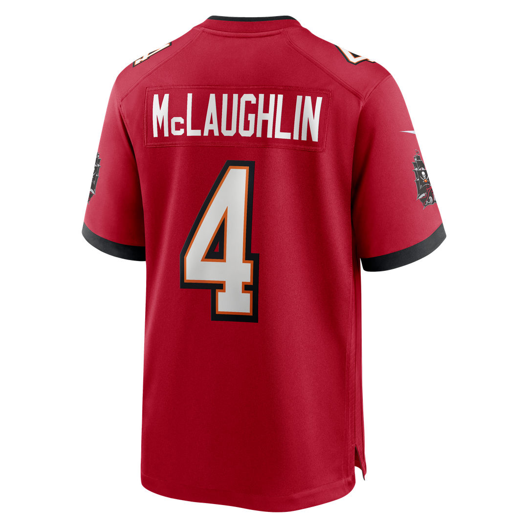 Chase McLaughlin Tampa Bay Buccaneers Nike Red Game Player Jersey