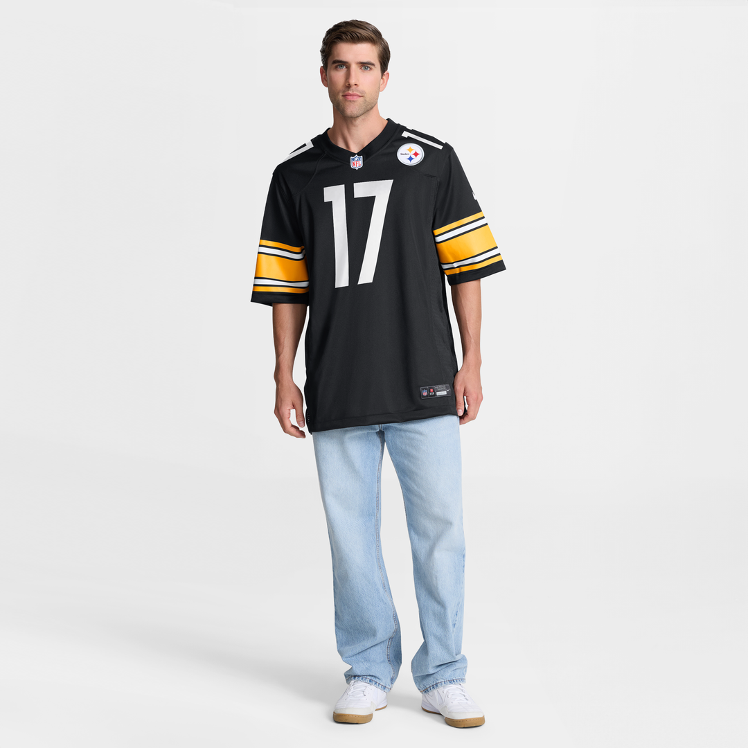 Germie Bernard Pittsburgh Steelers Nike Black Game Jersey