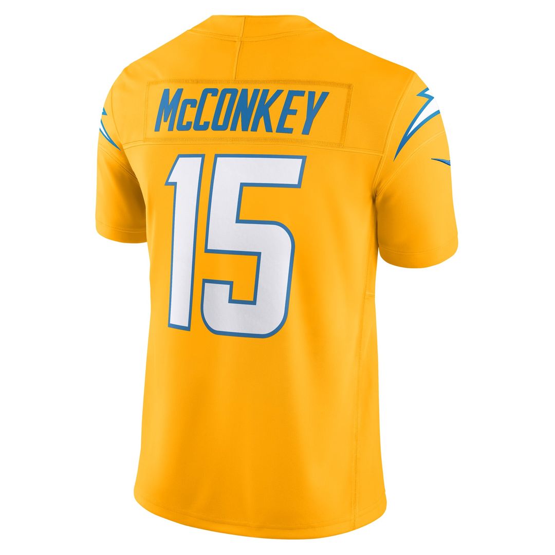 Ladd McConkey Los Angeles Chargers Nike Powder Blue Team Vapor F.U.S.E. Limited Jersey