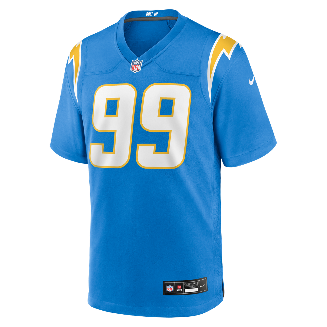 Scott Matlock Los Angeles Chargers Nike Powder Blue Team Game Jersey