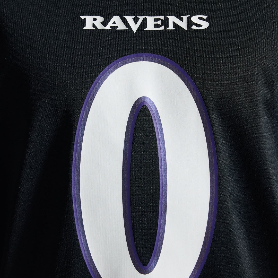 Roquan Smith Baltimore Ravens Nike Black Alternate Game Jersey