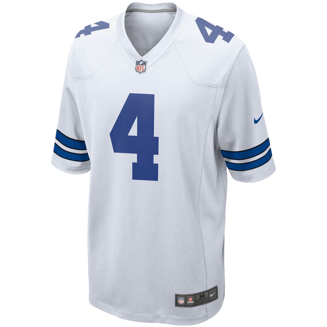 Dak Prescott Dallas Cowboys Nike Navy Game Team Jersey