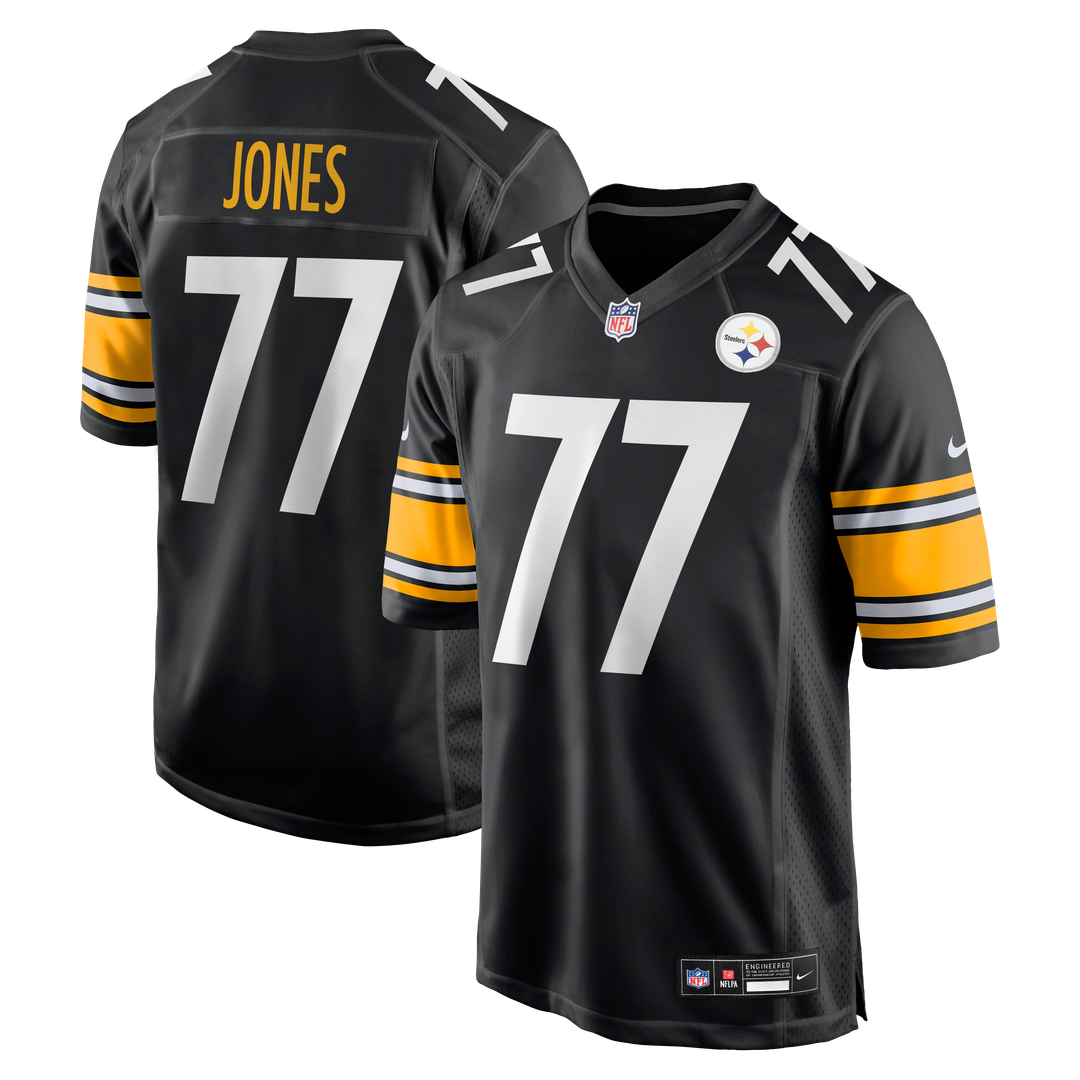 Broderick Jones Pittsburgh Steelers Nike Black Game Jersey
