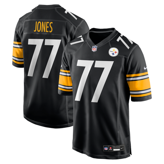 Broderick Jones Pittsburgh Steelers Nike Black Game Jersey