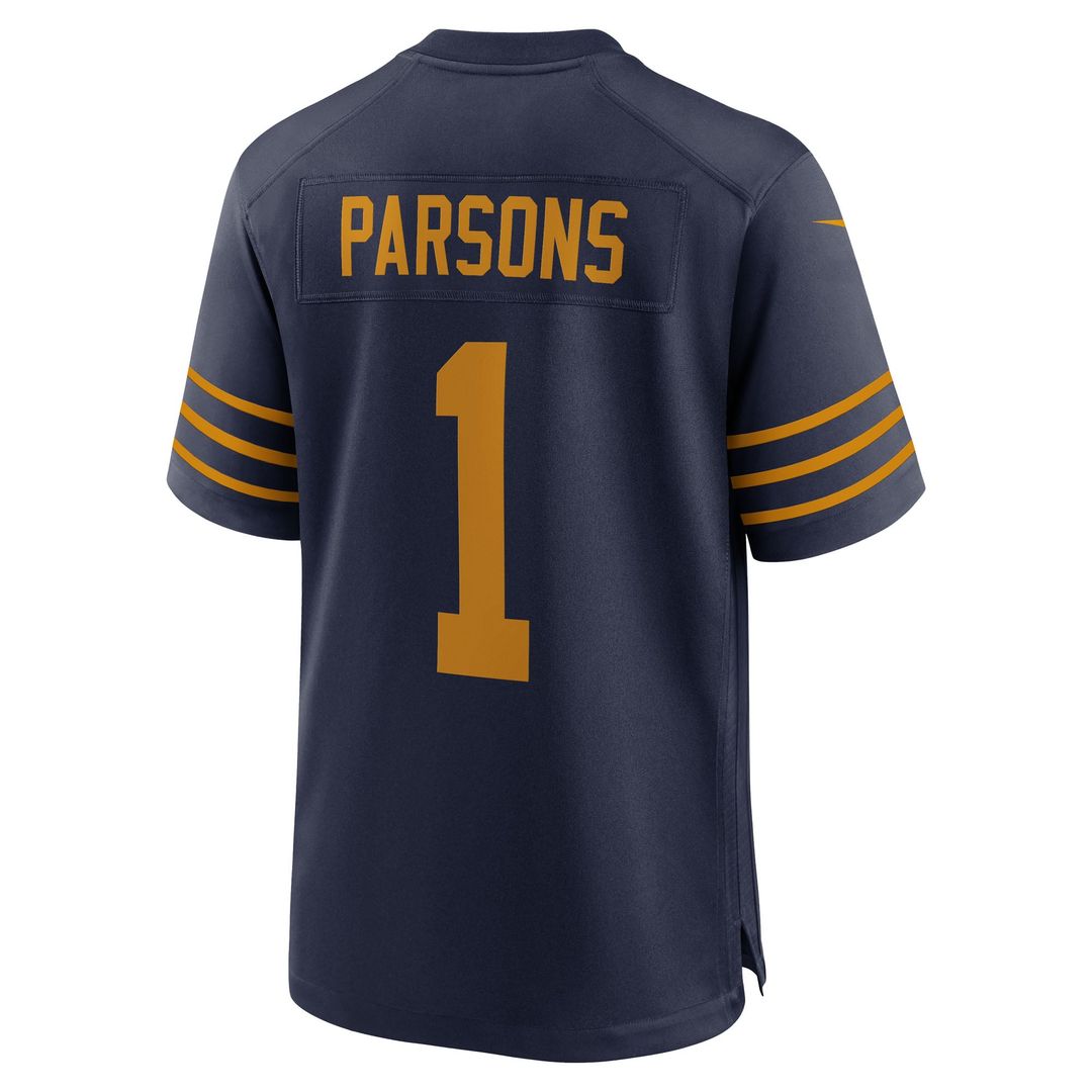 Micah Parsons Green Bay Packers Nike Navy The 1923 Classic Game Jersey