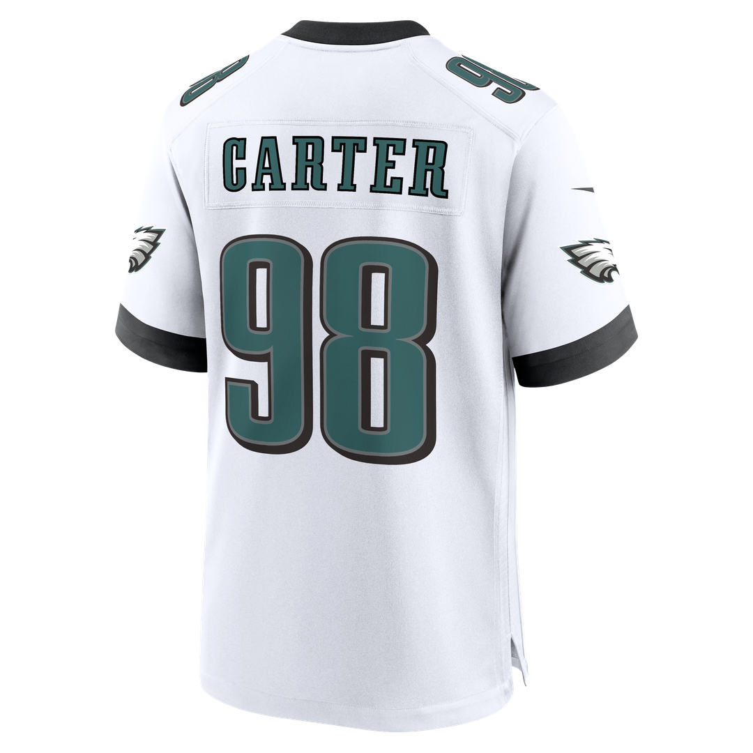 Jalen Carter Philadelphia Eagles Nike Midnight Green Team Game Jersey