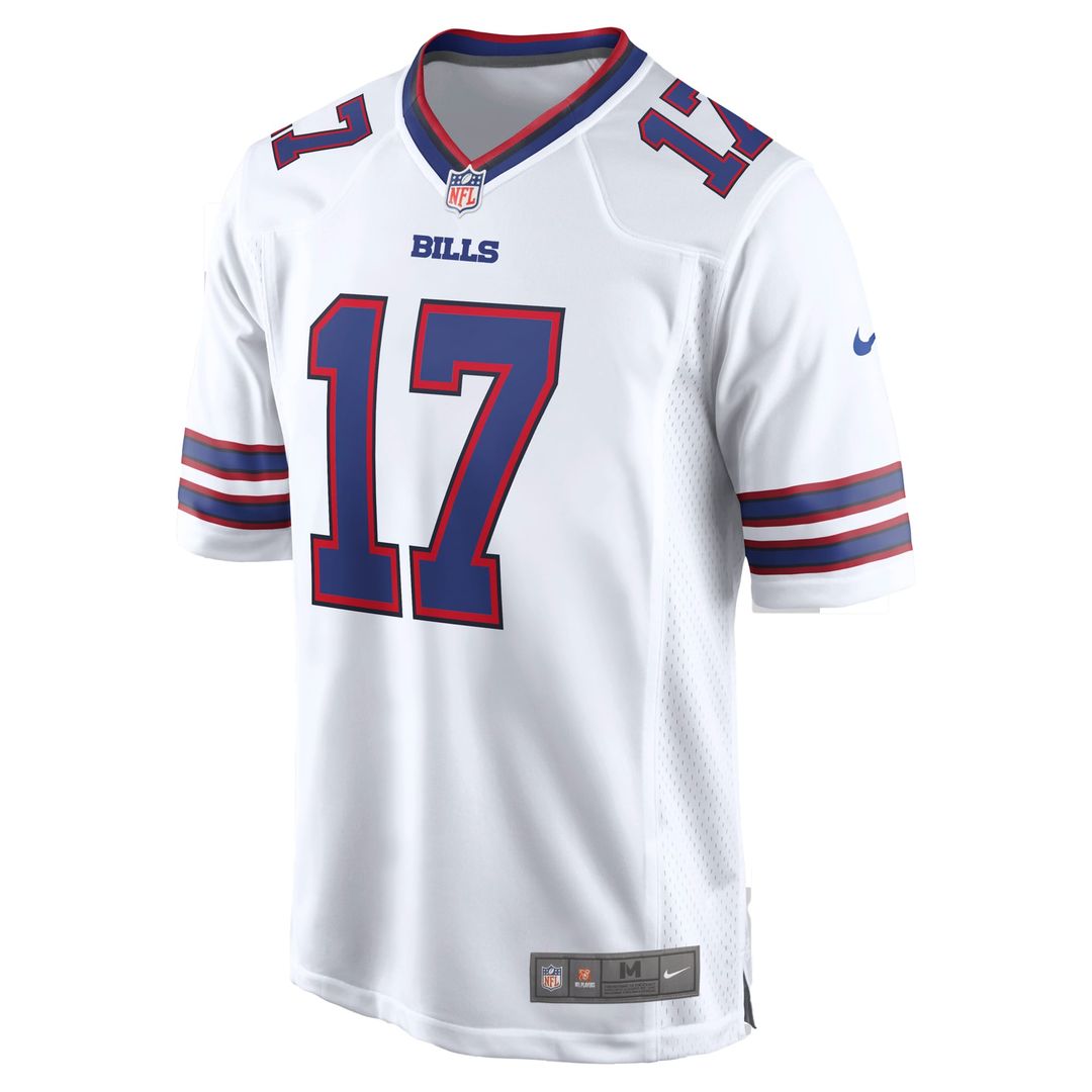 Josh Allen Buffalo Bills Nike White White Game Player Jersey