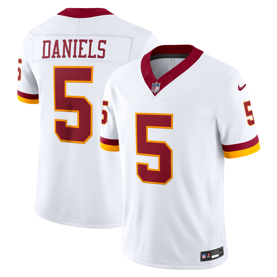 Jayden Daniels Washington Commanders Nike Burgundy Team Vapor F.U.S.E. Stitched Limited Jersey