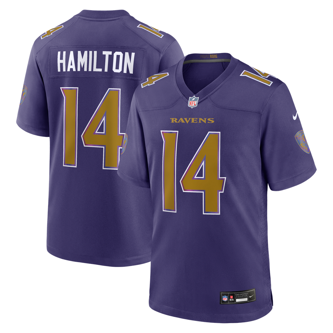 Kyle Hamilton Baltimore Ravens Nike Purple Alternate Game Jersey