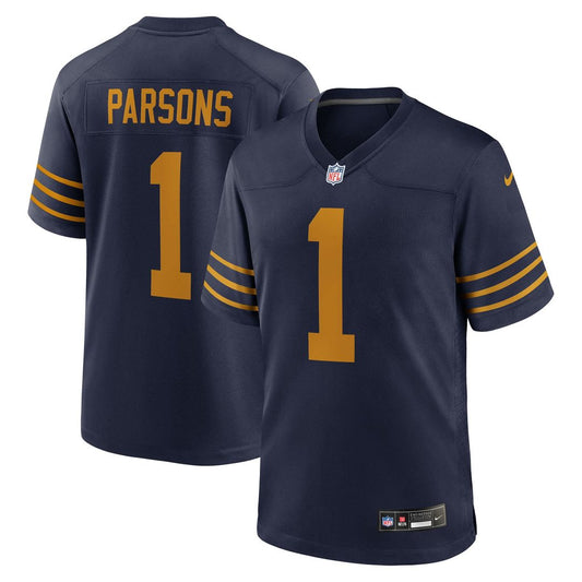 Micah Parsons Green Bay Packers Nike Navy The 1923 Classic Game Jersey