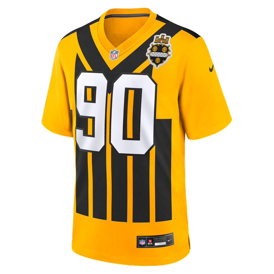 T.J. Watt Pittsburgh Steelers Nike Black Game Jersey