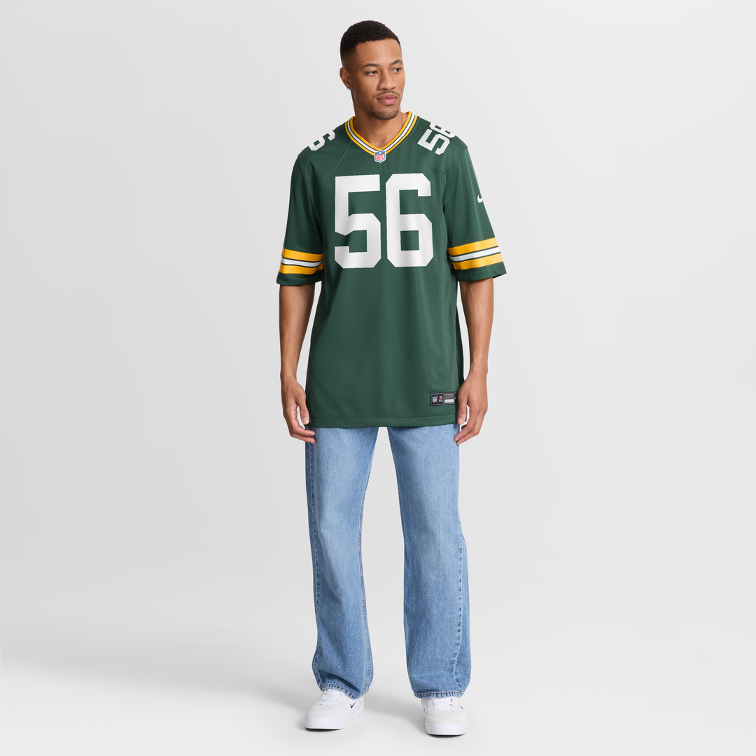 Edgerrin Cooper Green Bay Packers Nike Green Game Jersey
