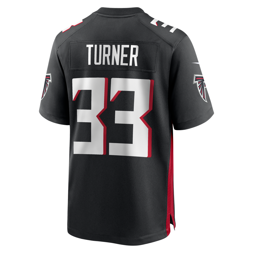 Michael Turner Atlanta Falcons Nike Black Game Retired Player Jersey