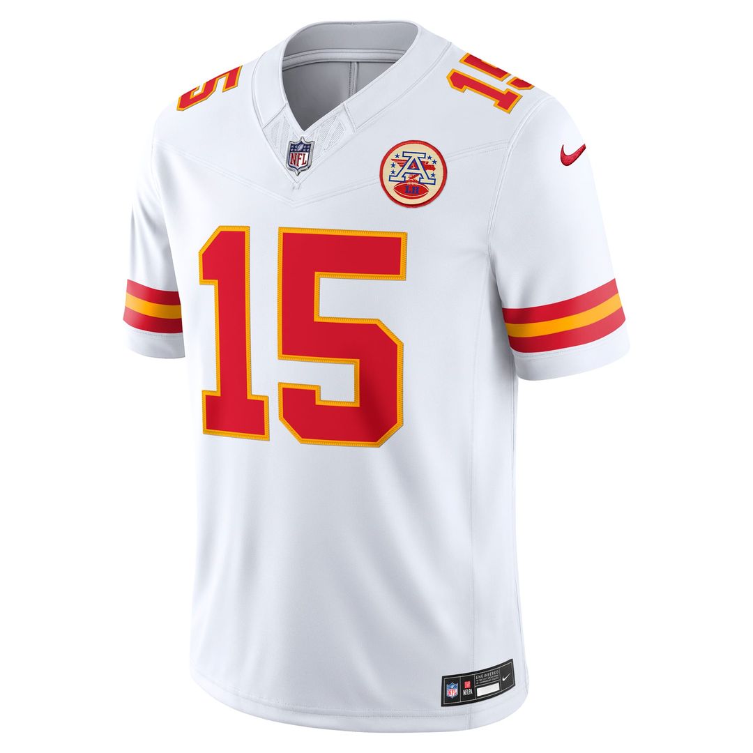 Patrick Mahomes Kansas City Chiefs Nike White Vapor F.U.S.E. Stitched Limited Jersey