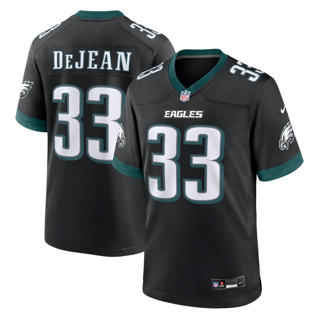 Cooper DeJean Philadelphia Eagles Nike Midnight Green Team Game Jersey