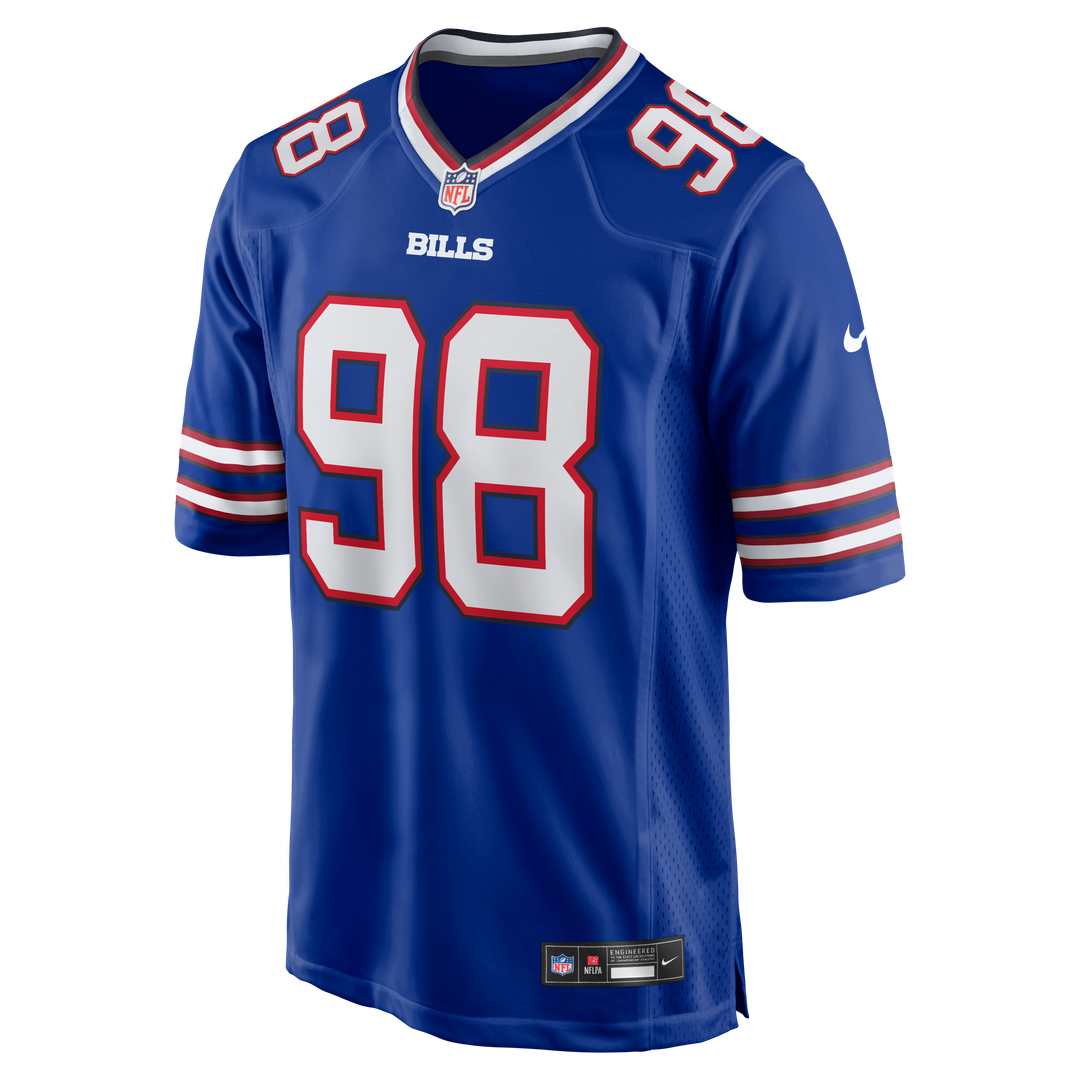 T.J. Sanders Buffalo Bills Nike Royal Team Game Jersey
